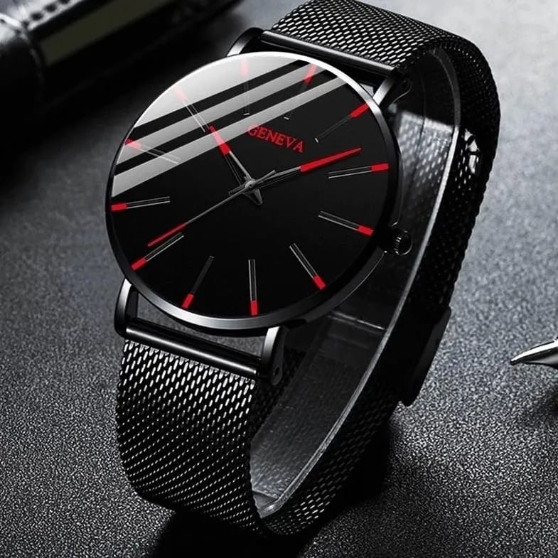 Analog Watch for Men and Boys Stainless Steel Quartz Watch Classic and Fashion Style Multiple Colors