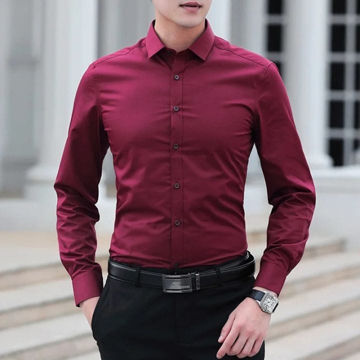Men Formal Shirt Long Sleeve Stylish & Office Wear Shirt for Men