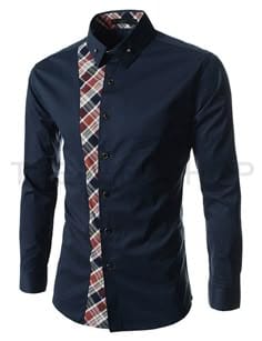 Formal Shirt for Men All Season Chambray Fabric Premium Quality, Comfort Professional Look Dress Shirt Multiple Color Available